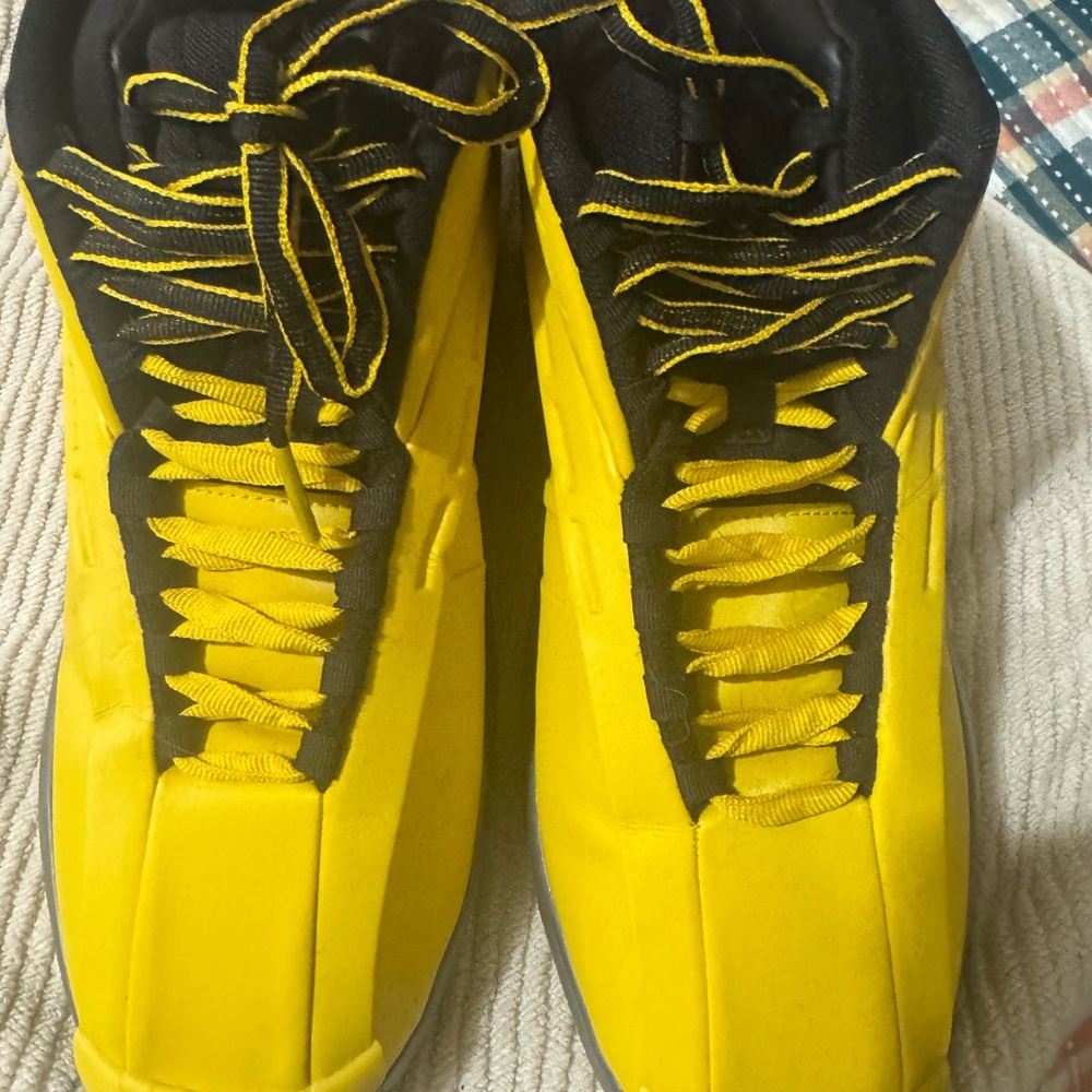 adidas Yellow and Black Athletic Shoes